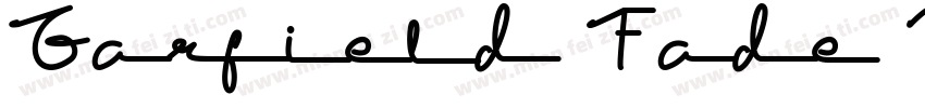 Garfield Fade Regular字体转换